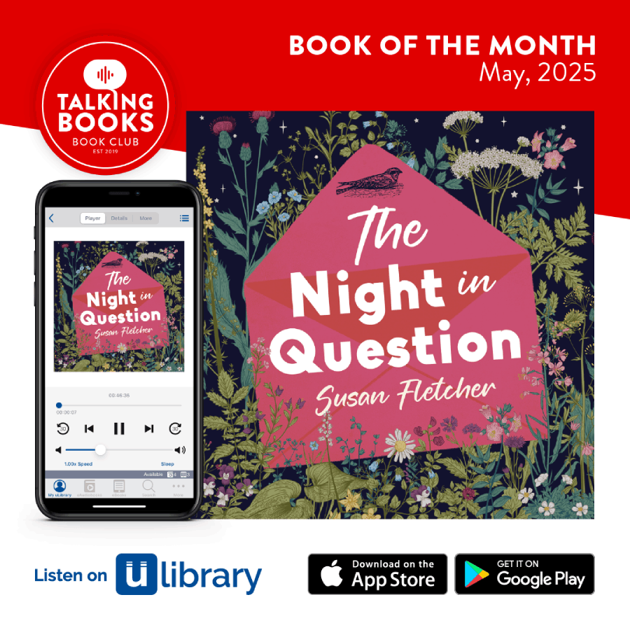 uLibrary's Talking Books Book Club title of the month
